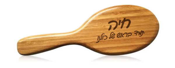 מברשת עץ איכותית